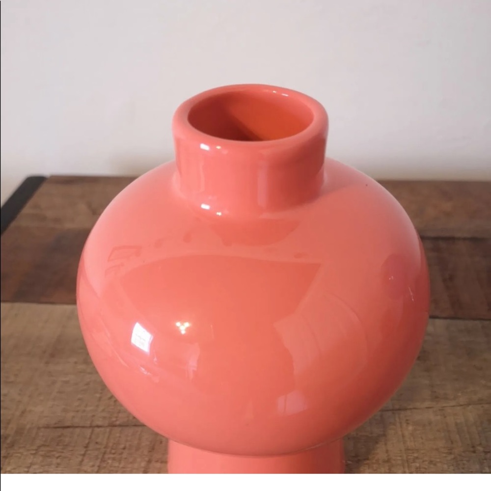 New HM home vase! Cute orange Scandinavian style